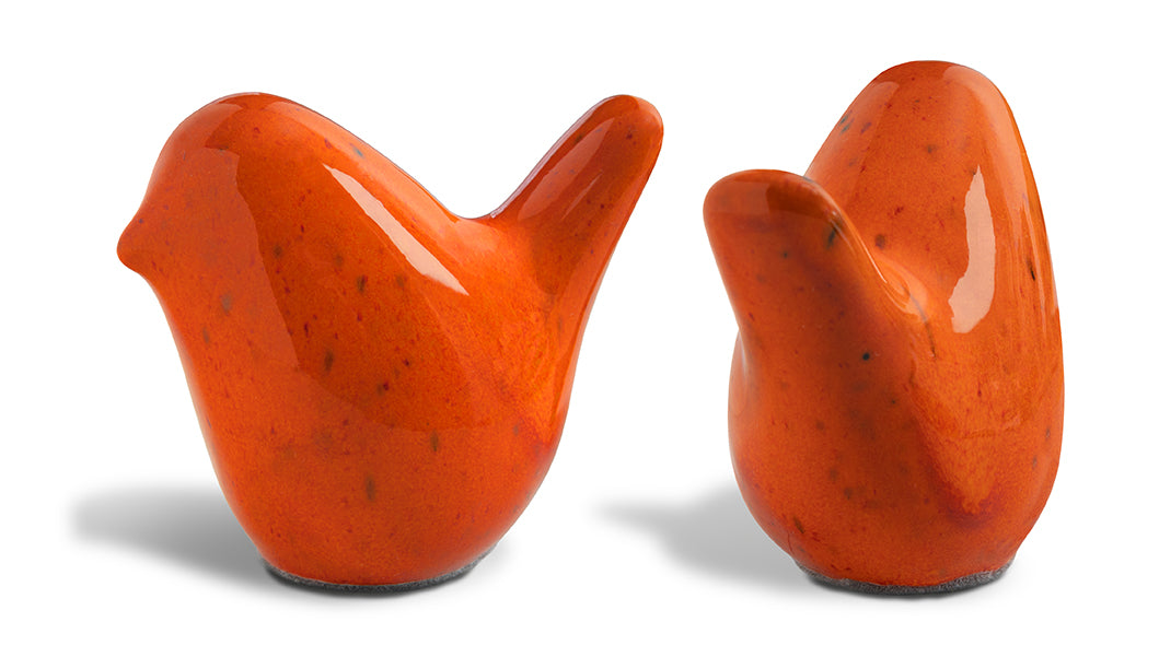 Bird 1007: Glaze Orange