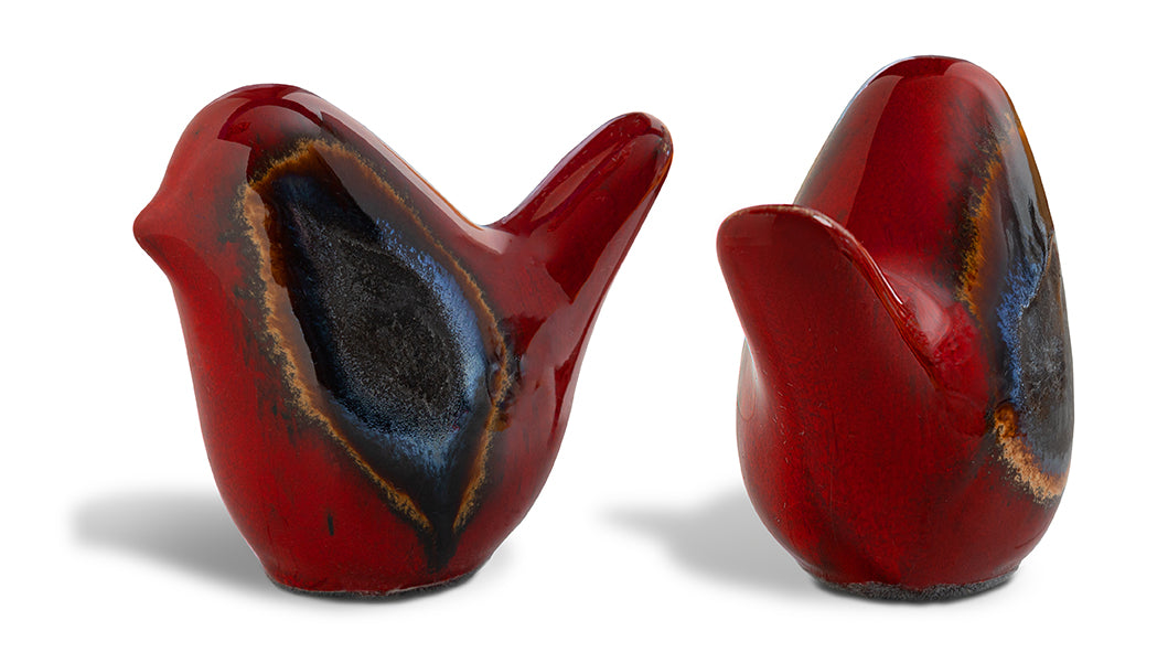 Bird 1007: Glaze Red / Lava