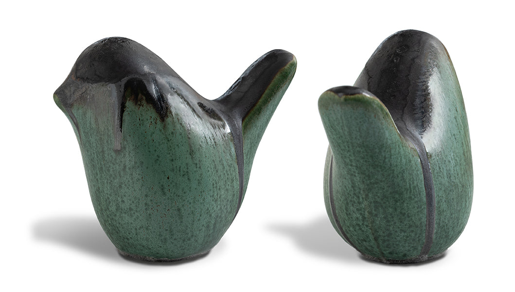 Bird 1007: Glaze Malta / Lava top