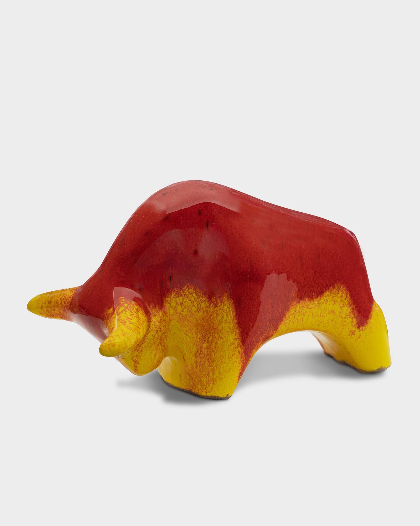 Bull 1010: Glaze Red/ Yellow