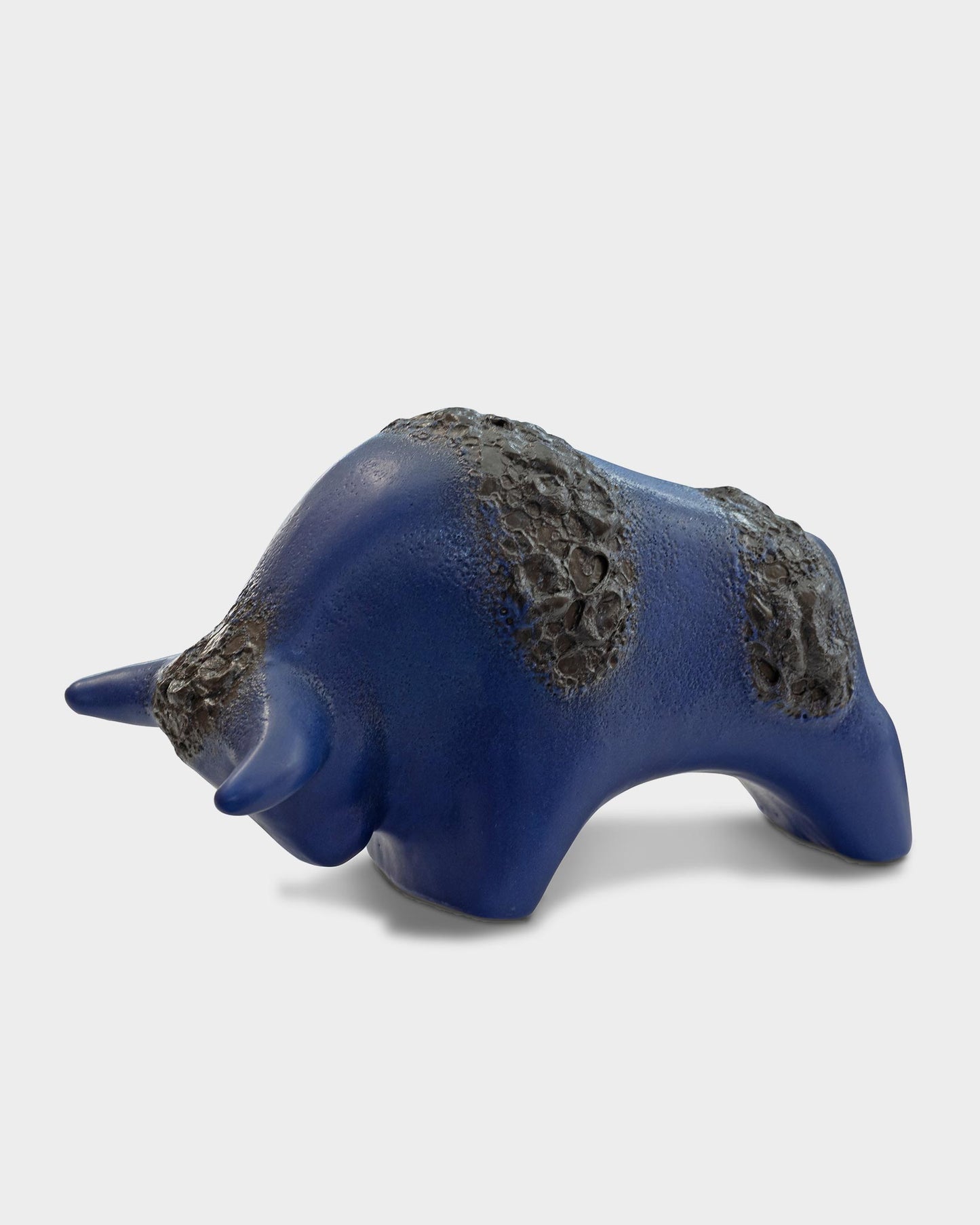 Bulle 1010: Glasur Dunkelblau / Lava