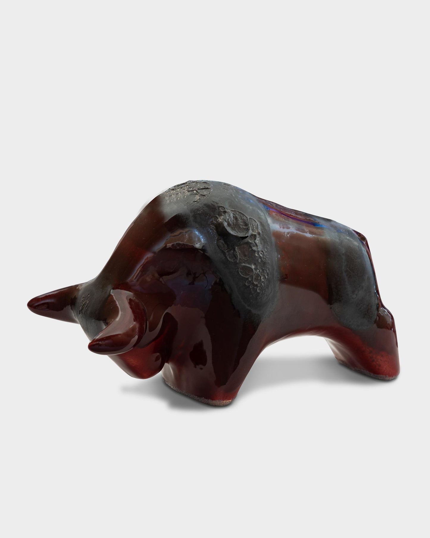 Bulle 1010: Glasur Bordo / Lava