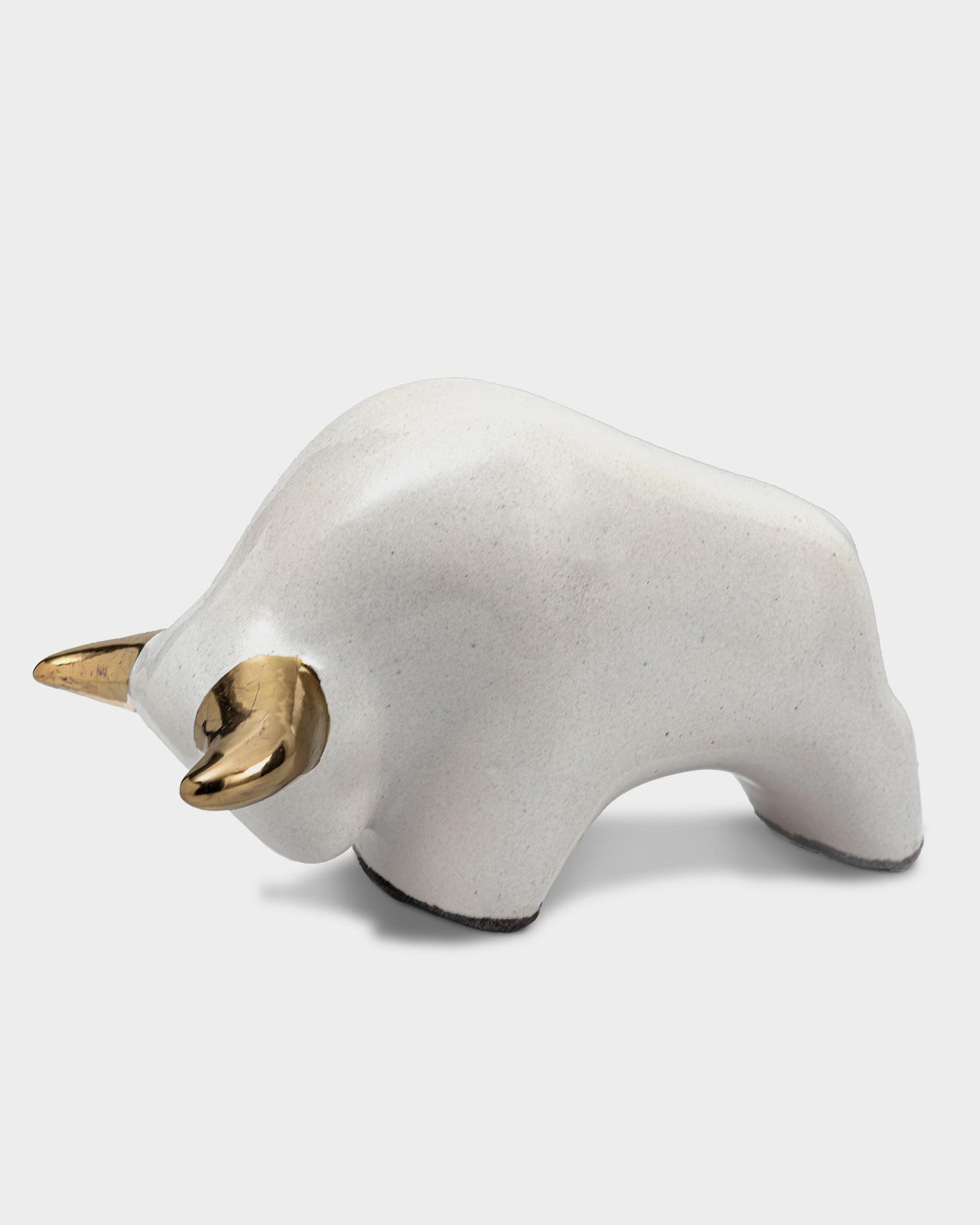 Golden Bull Edition 1010: Glasur Weiß / Goldene Hörner