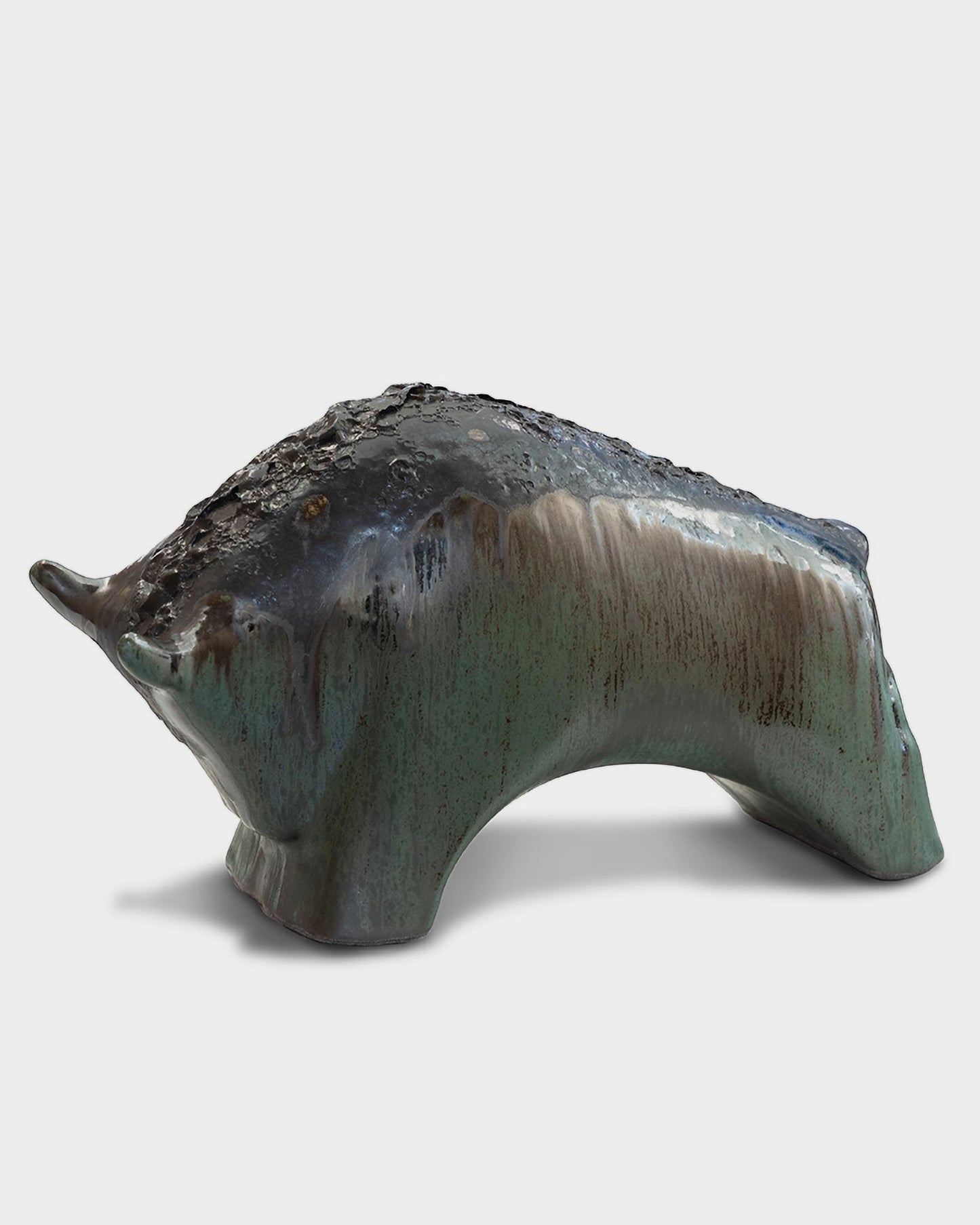 Bulle 1011: Glasur Malta / Lava top