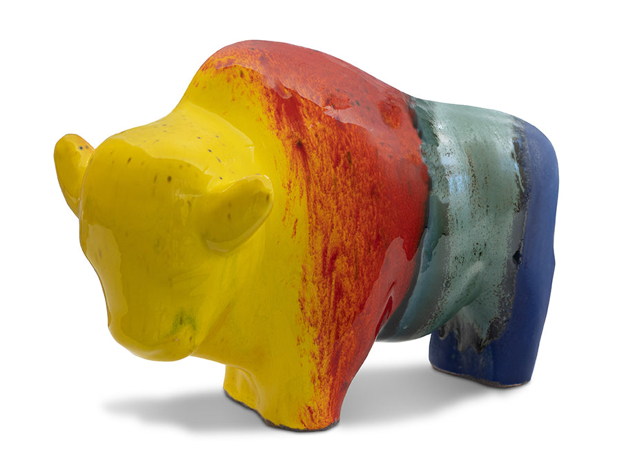 Bull 1012: Glaze Rainbow