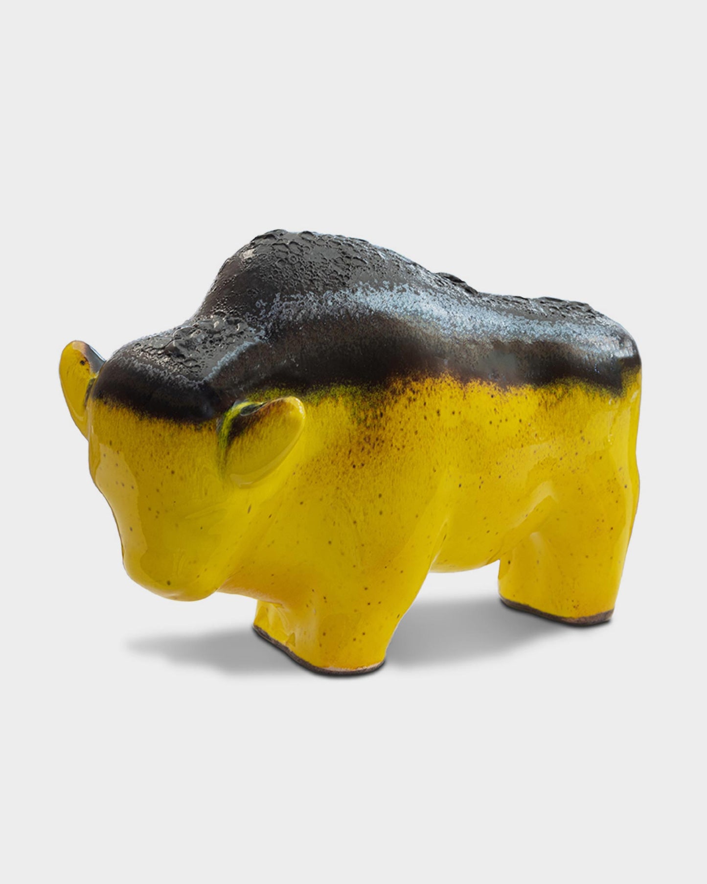 Bulle 1012: Glasur Gelb / Lava top