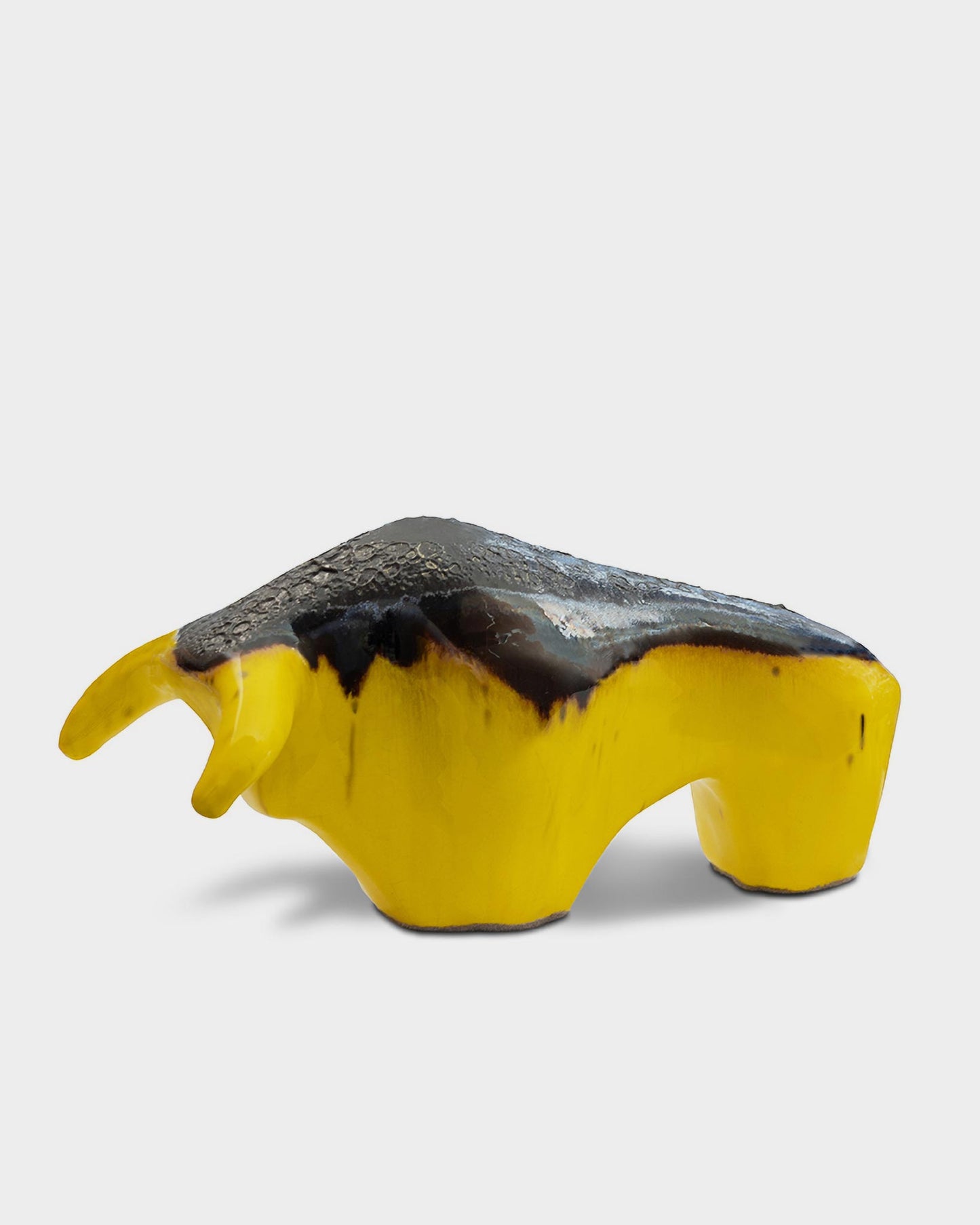 Bulle 1017: Glasur Gelb / Lava top