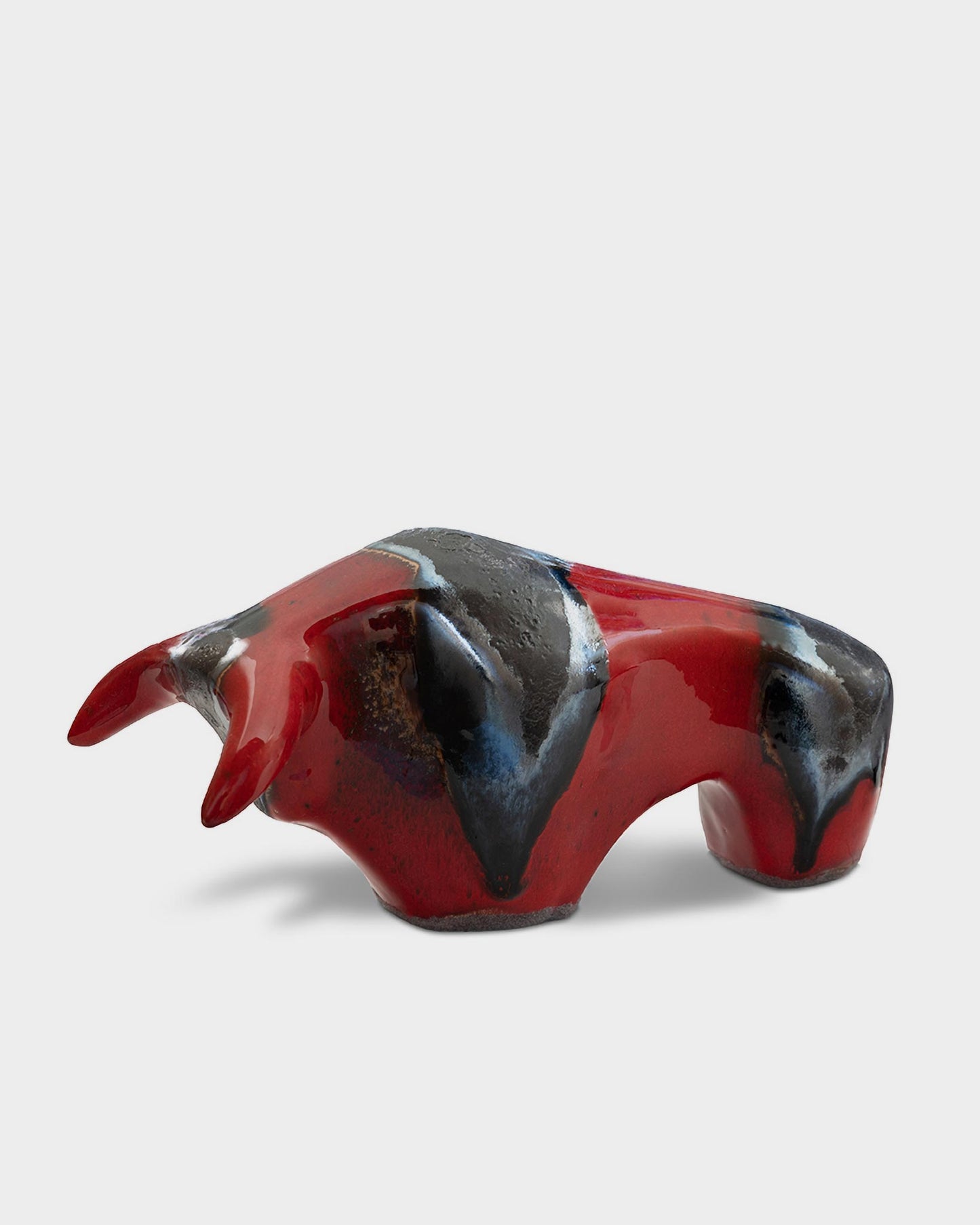 Bulle 1017: Glasur Rot / Lava