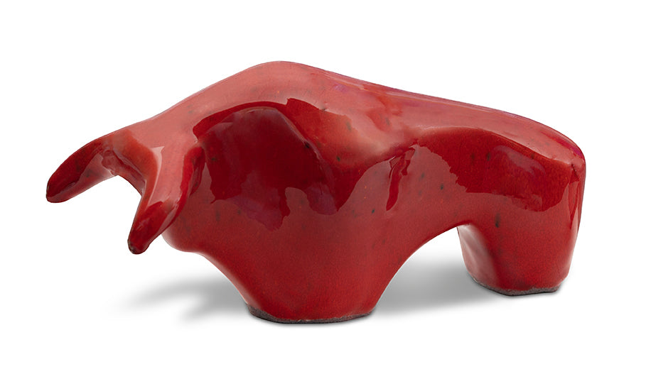 Bull 1017: Glaze Red