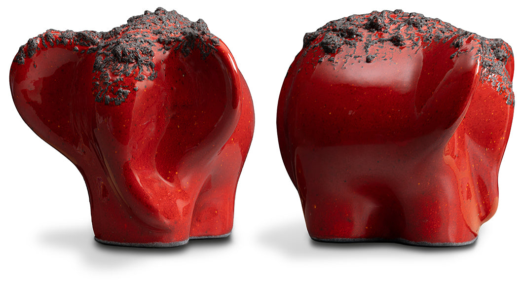 Elefant 1003: Glasur Rot / Fat Lava