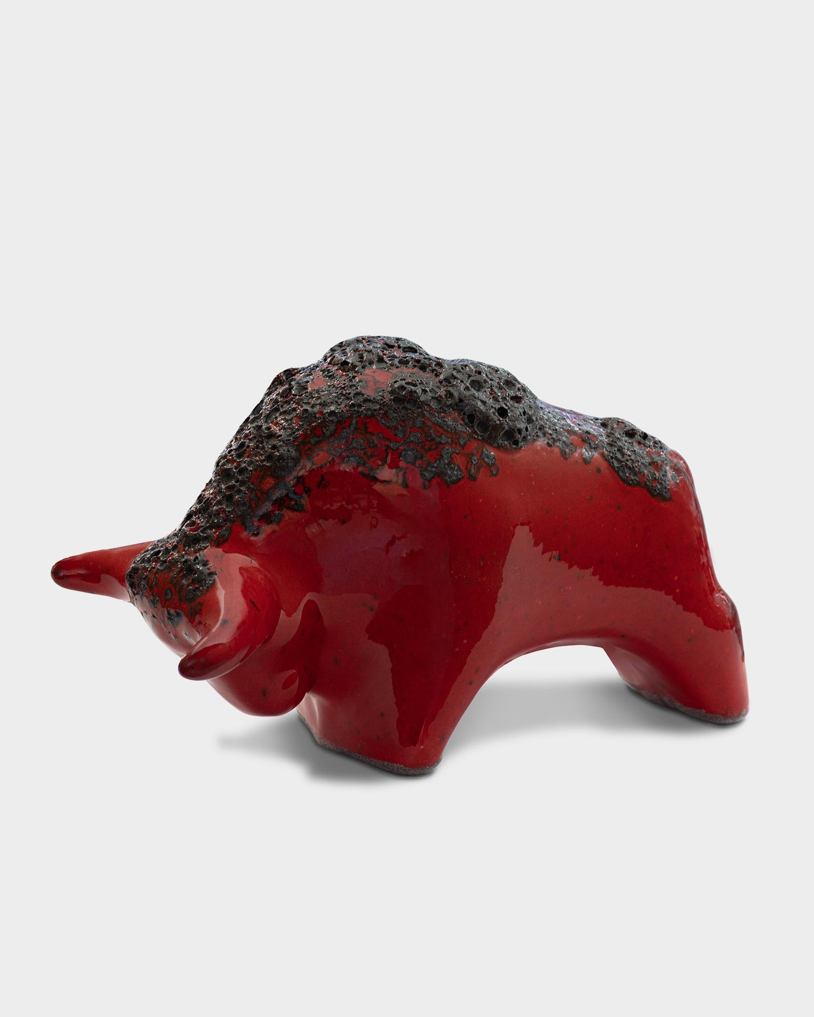 Bull 1010: Red Glaze / Fat Lava