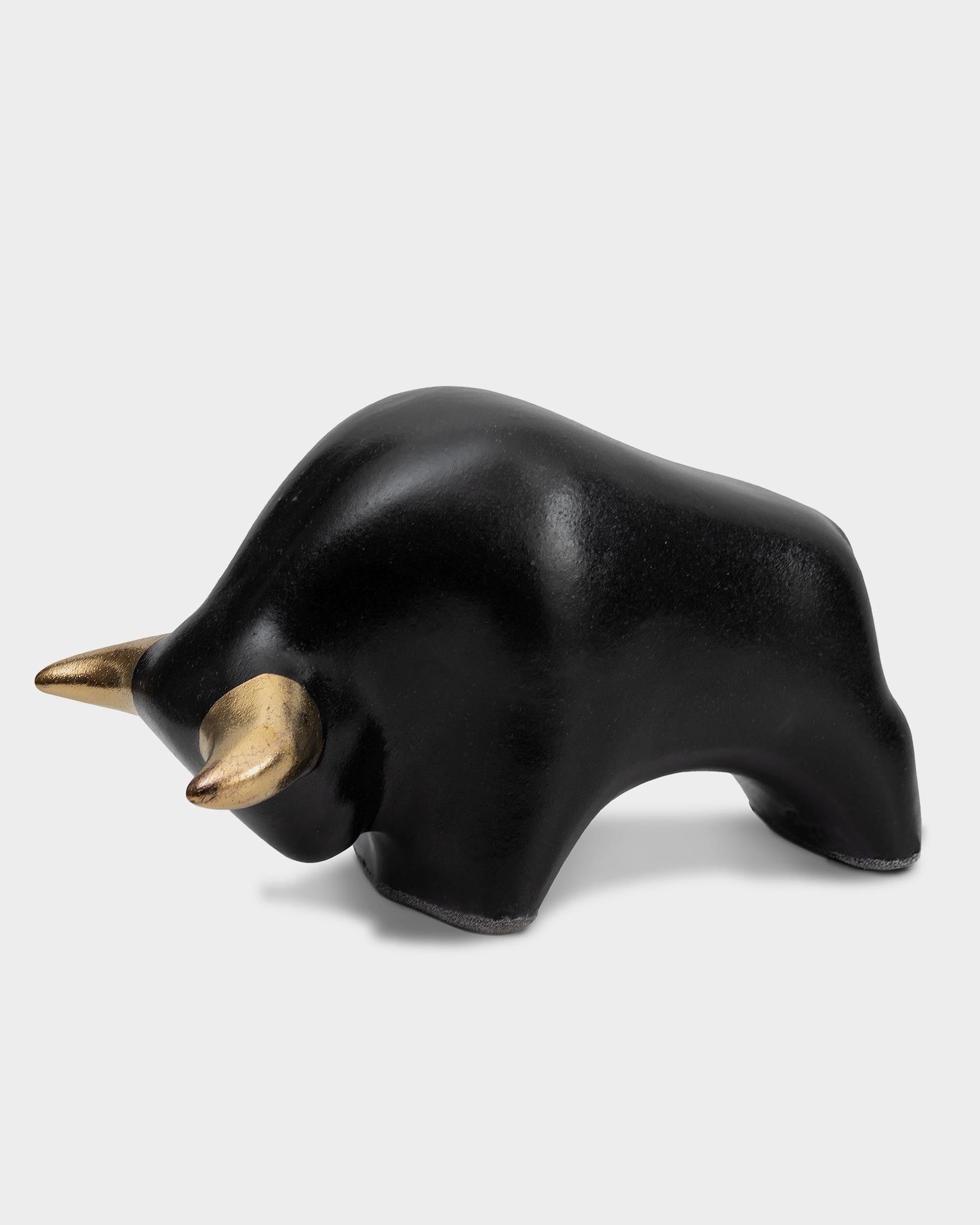 Golden Bull Edition 1010: Glasur Schwarz / Goldene Hörner