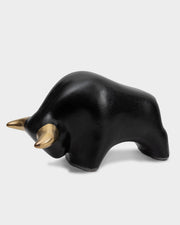 Golden Bull Edition 1010: Glasur Schwarz / Goldene Hörner