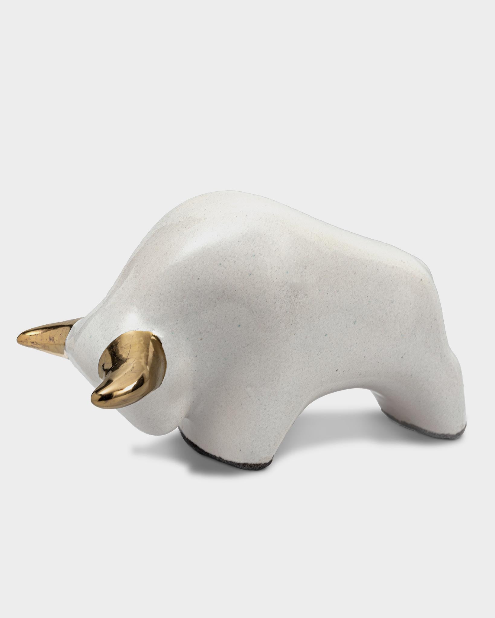 Golden Bull Edition 1010: Glasur Weiß / Goldene Hörner