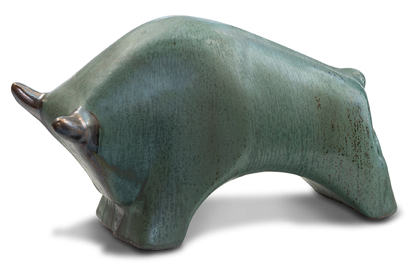 Bull 1011: Glaze Malta / Black Horns