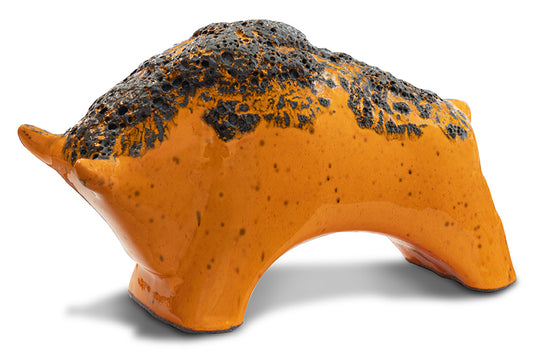 Bull 1011: Glasur Orange / Fat Lava