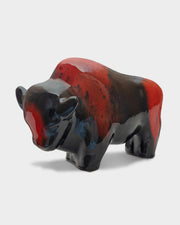 Bulle 1012: Glaze Black / Red glossy