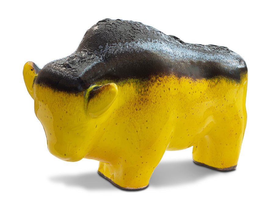 Bull 1012: Glaze Yellow / Lava top