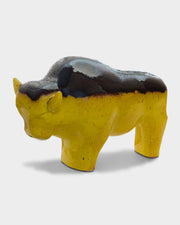 Bull 1013: Glaze Yellow / Lava top