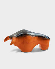 Bull 1017: Glaze Orange / Lava top