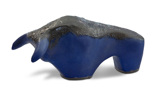 Bull 1017: Glaze Dark Blue / Lava top