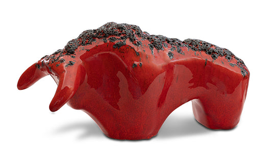 Bull 1017: Glaze Red / Fat Lava