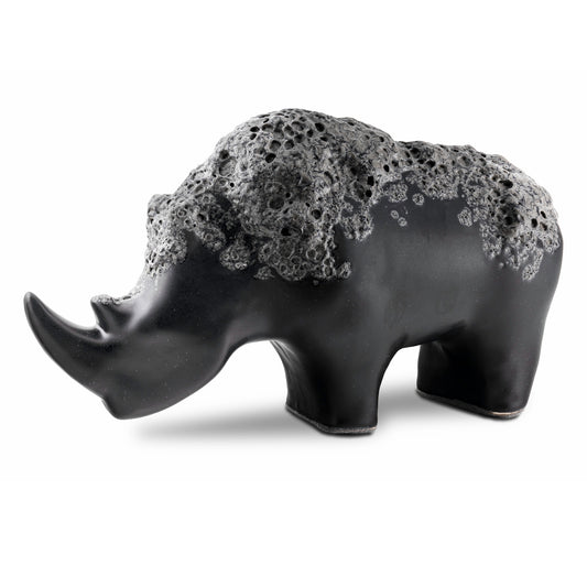 Rhino 1019: Glaze Matt Black / Fat Lava